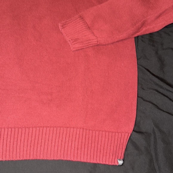 Eddie Bauer Maroon Crew Neck Sweater Size XL Tall - Picture 2 of 3
